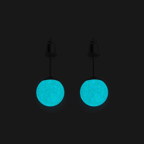Corail | Argent sterling .925 | Boucles d'Oreilles Céramique Lumos